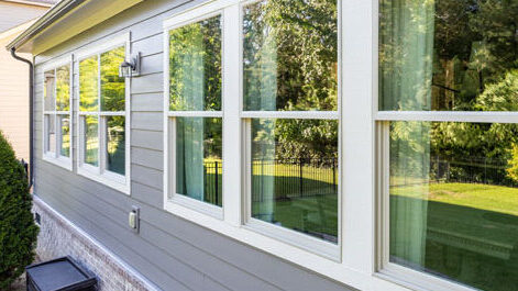 Installed double-hung window: Professional Home Improvements, LLC